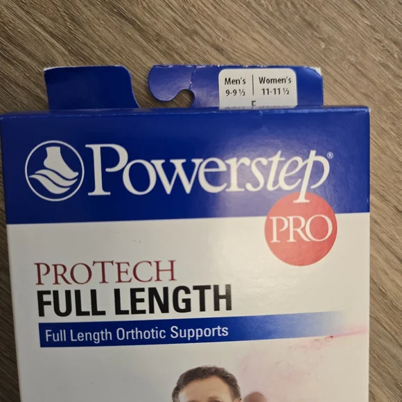 ProTech Full Length Orthotic Supports - Black and Blue - Picture 4 of 9